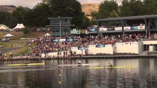 Mens Single Scull Final highlights  2014 NZ National Champs [upl. by Enieledam]