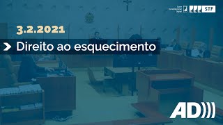 Pleno  Direito ao esquecimento 12  COM AUDIODESCRIÇÃO [upl. by Zinn106]