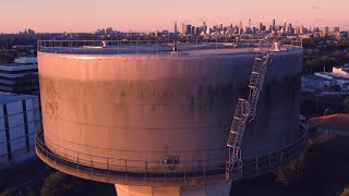 a look over the petersham reservoir in sydney with a drone [upl. by Llemor354]