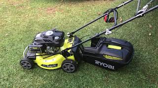 Ryobi Petrol Mower  4 Month Review [upl. by Nallid829]