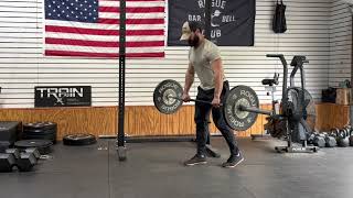 Barbell Staggered Stance Deadlift [upl. by Einyaj]