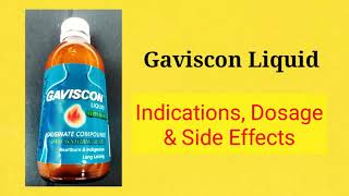 Gaviscon  Gastric Reflux amp Heart Burn Syrup  Reckitt Benckiser [upl. by Shalom]