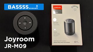 Joyroom JR M09 TWS Bluetooth Speaker  Unboxing amp First Impression  Bass at Budget [upl. by Phox]