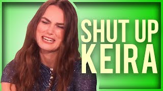 quotSHUT UP KEIRAquot  Keira Knightley on Ellen RANT😡 [upl. by Giselle]