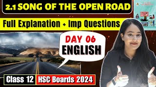 DAY 06 of 25 ONE SHOT SERIES English Class 12 HSC By shafaquenaaz​ [upl. by Ursola744]