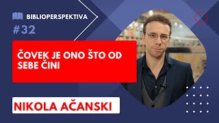 Nikola Ačanski filozof osnivač i edukator Filocentra  Biblioperspektiva podkast 32 [upl. by Adnorrahs460]