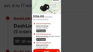 earnings dashlink doordashpay dasherearningsdasher doordashdasher doordashearnings [upl. by Lolly]