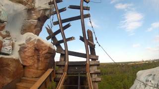 Expedition Everest Roller Coaster Front Seat POV OnRide Animal Kingdom Walt Disney World HD [upl. by Greiner]