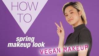 HOW TO  Spring 2018  Vegan Makeup Tutorial  Superdrug [upl. by Nosinned122]