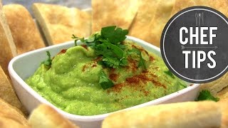 Cilantro Jalapeno Hummus Recipe [upl. by Seif]