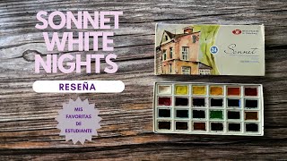 ACUARELAS Sonnet de White Nights Reseña detallada [upl. by Dlonyar]