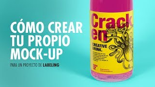 TUTORIAL CREA TU PROPIO MOCKUP para labeling  Marco Creativo [upl. by Mychal973]