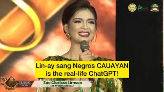 Linay sang Negros CAUAYAN is the reallife ChatGPT FIRST RUNNER UP lang [upl. by Anairt]