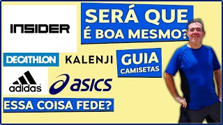 CAMISETA DA INSIDER É BOA MESMO COMO ESCOLHER ROUPAS PARA CORRIDA E TRILHA  O GUIA COMPLETO [upl. by Cyndie773]