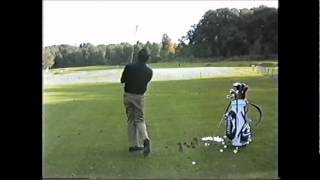 SEVE practicing his irons during the World Matchplay at Wentworth [upl. by Estren]