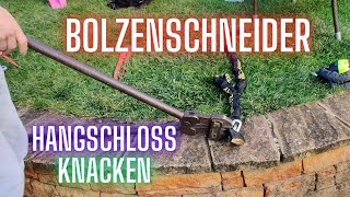 Bolzenschneider  Schloss knacken [upl. by Ellenehs]