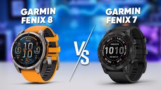 Garmin Fenix 8 vs Fenix 7  Whats New [upl. by Dominick]