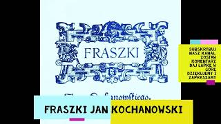 1 Fraszki Jan Kochanowski Lektury szkolne audiobook darmowe audiobooki [upl. by Niessuh]