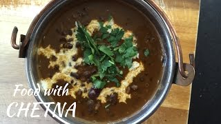 How to make restaurant style delicious Punjabi Dal Makhani  Food with Chetna [upl. by Shanley]