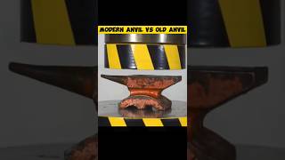 OLD ANVIL VS MODERN ANVIL  WHO IS WIN  hidraulicpress anvil asmr [upl. by Leroy341]