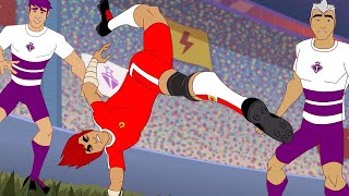 SUPA STRIKAS Po Polsku  Do góry nogami  Odcinek 57  Piłkarskie Rozgrywki [upl. by Armmat]