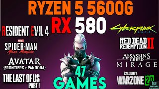 RX 580 Test in 48 Latest Games 2023 [upl. by Wilhide]