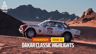 Dakar Classic Highlights  Stage 11  Dakar2024 [upl. by Irolav324]