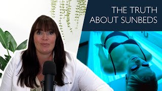 The Truth About Sunbeds According to a Doctor [upl. by Onairotciv14]