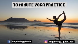 10 Minute yoga practice [upl. by Uhayile]