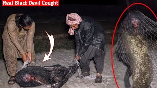 Real Black Devil Capture Final Ep 419Scary VideoGhost VideoHorror Video GhostWoh Kya Raaz hy [upl. by Ttenaj]