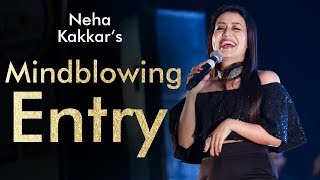 Neha Kakkars Mindblowing Entry  Neha Kakkar Live  BFGI Bathinda [upl. by Briney296]