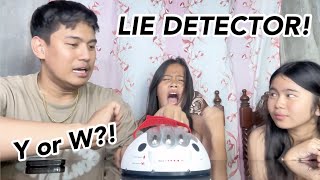 EXTREME LIE DETECTOR CHALLENGE YEAHBERT or WALLAD [upl. by Melli]