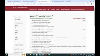 NPTELLearning Analytics Tools Assignment 7 Solution JulyOctober 2024 [upl. by Yleen]