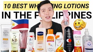 10 Best Whitening Lotions in the Philippines na Affordable TAGALOG [upl. by Kissel]