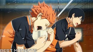 HAIKYUU Hinata and Kageyama Best Moments  Hinata and Kageyama Insane Quick Attack [upl. by Rori159]