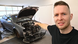 Ich finde den GRUND warum NIEMAND den V8 Motor des 2500€ Audi S6 reparieren wollte [upl. by Adnirim94]