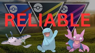 Great League Remix Mantine Quagsire SHADOW Gligar team is RELIABLE in PokemonGo [upl. by Dieter]