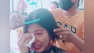 Girl crying haircut [upl. by Rainer]