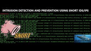 Intrusion detection and Intrusion prevention using Snort IDSIPS system  A tutorial on cybersec [upl. by Ewen]