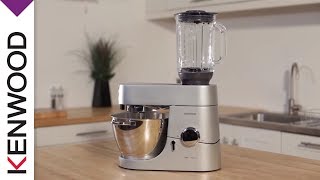 Kenwood Cooking Chef Attachments  Introduction [upl. by Llenrub]