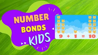 Number Bonds Song  Kids Songs  Add Up To 10 [upl. by Annaya]