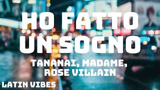 Tananai Madame Rose Villain  Ho Fatto Un Sogno TestoLyrics [upl. by Fregger]