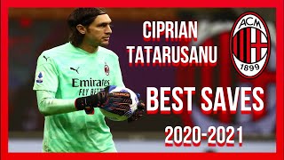 Ciprian Tatarusanu BEST SAVES AC MILAN 20202021 HD [upl. by Nollid42]