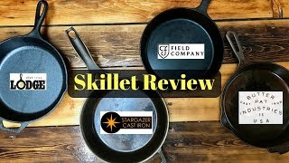 The Best Cast Iron Skillet  Review of Lodge Field Co Stargazer Butter Pat [upl. by Eiralc229]