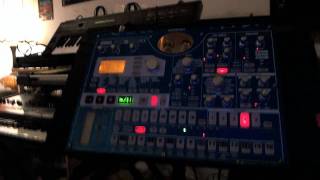 Korg Emx1 80s sequence [upl. by Alleoj]