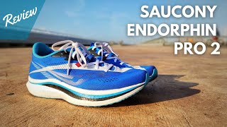 Saucony Endorphin Pro 2 Review  Una súper zapatilla con carbono de quotfeelingsquot más tradicionales [upl. by Wiskind]