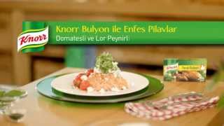 Knorr Bulyon ile Enfes PilavlarDomatesli ve Lor Peynirli Pilav [upl. by Aihk]