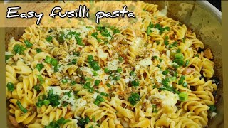 Easy Fusilli Pasta Recipe  How to Make the Perfect Fusilli Pasta at Home  Fusilli Pasta Recipes [upl. by Nattie]