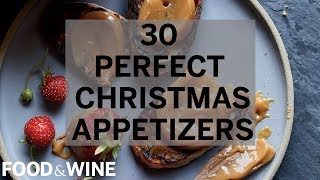 30 Perfect Christmas Appetizers  Food amp Wine [upl. by Supple]