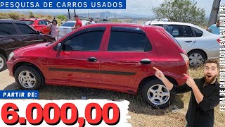 CARRO POPULAR BARATO  Feira De Carros Usados Em Caruaru PE [upl. by Oilut942]